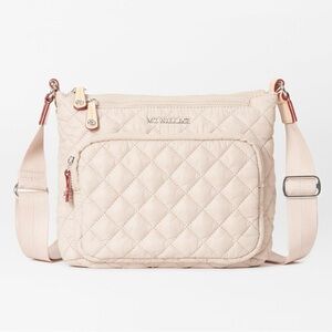 Mz Wallace Metro Scout Crossbody Bag in Mushroom